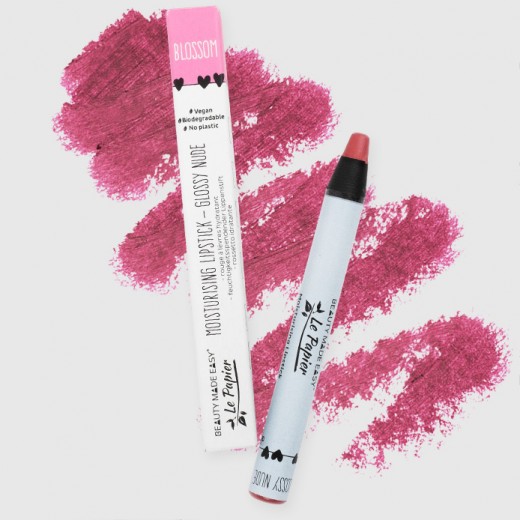 Le Papier - Lipstick Glossy Nude – Hydratačný rúž na pery BLOSSOM